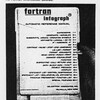 fortran infograph 成立事情