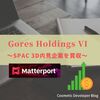 【GHVI】Gores Holdings VI　～3D内見企業と統合したSPAC～【ZATTOMEE】