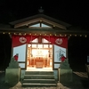 22日夜参拝