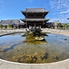 東本願寺の池と水堀（京都府京都）