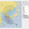 近づいて来た台風19号（ソーリック）とだんだんと迫る台風20号（シマロン）の進路予想・情報について