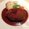 ウチョウテン｜東池袋｜黒毛和牛メンチカツにデミグラスソース