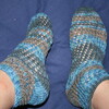 fish net sockc2(2014-#22*124)夏靴下2番　ちょっとしっぱい。