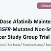 【NJLCG1601】EGFR陽性非小細胞肺癌に対する低用量アファチニブ