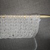日記 | 左前身頃の編み始め