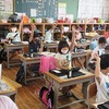 ３年生：書写　初めての毛筆