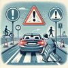車のバック発進には気をつけよう！