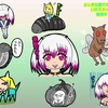 ふしぎな国でのにゃリスのLINEスタンプ７個目の宣伝です！！