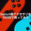 Switch用アクセサリを100均で買ってみた