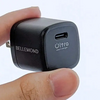 ベルモンド Ultra smart charger Mini レビュー、指で摘めるくらい超小型なのにPD20W急速充電対応USB充電器