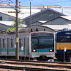 E233系2000番台松戸車（ﾏﾄ6編成）構内試運転