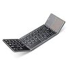 Ewin® Bluetooth キーボード 折りたたみ式 タッチパッド搭載 日本語 JIS配列 ワイヤレスキーボード 軽量 超薄型 ipad キーボード 省エネ 充電式 Android/Windows/Mac/iOS/iPadOS 13.1以降対応 スマホ用対応 在宅勤務 日本語説明書付き