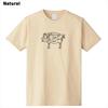 豚肉部位プリントTシャツ 当店オリジナル商品です。