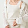 今っぽさも着心地も両取り！「スクエアタンクトップ」で叶える洒落感インナーコーデ  
