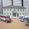 バス博物館の建物　４−１