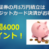 楽天証券の月5万円積立はクレジットカード決済がお得！