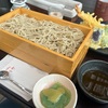 手打ちsoba香りやでAセット大盛りを食す！！もりそば（くるみダレ付き）天盛、小付、甘味の豪華なセット！！