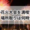 2025年の足立の花火大会を満喫できる穴場！場所取りは何時から？