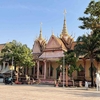 Wat Chan Borey Vong のお寺さん。
