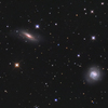 おとめ座の銀河NGC5719とNGC5713