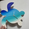 ホヌのレジンアート時計・制作スタート
