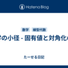 数学の小径 - 固有値と対角化の話