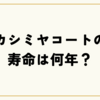カシミヤコートの寿命は何年？長持ちの秘訣も紹介
