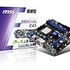 Socket AM3 AMD880Gチップセットマザーボード MSI 880GMA-E45 \8950