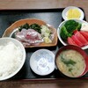 西川口の「あおき食堂」であじ刺身定食を食べました★