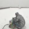 昭和基地の吹雪と日本の吹雪