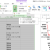 ms-project 2013 で、ガントバーに併記する項目を設定