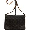 【セカオン新着通知】 LOUIS VUITTON ミュゼット・タンゴ・ショートショルダー_モノグラム_BRW/PVC/BRW