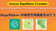 SageMaker の地理空間機能を試そう: How to use SageMaker Processing with geospatial image