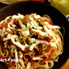 パスタ de 牛丼
