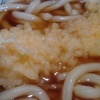 いか天ぷら　うどん