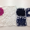 Flower Coaster and Mats (2016 yarn use up project) 　完成