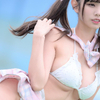 「アイテムはてるてるのみ」後藤まつりのGカップ爆乳水着画像【２】