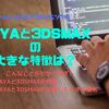 Autodesk社の３DCGソフト…MAYAと3DSMAXの大きな特徴は？