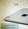 iPhone6、リアカメラ突出部分の高さを示した4.7インチモデルとされる図面