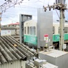 長尾線600形601-602号の洗車