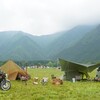 ■冠雪残る富士山の麓、ふもとっぱらへキャンプツーリングへ行ってきました。