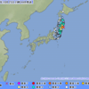 石巻市で震度5弱