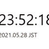 【つくってみた】 JavaScript - moment.jsをつかった簡単時計プログラム