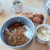揚げたてコロッケとインスタントカレー