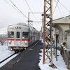 長野電鉄　上条駅を作る