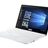 ASUS VivoBook 11.6インチ ホワイト E200HA【日本正規代理店品】(インテル Atom x5-Z8350/4G/eMMC 32GB/Win10)E200HA-8350W/A