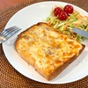ふわふわパンでチーズトーストモーニングと、2種類のイチゴで迷う。。。あまおう＆ゆめのか。