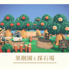 【あつ森】part20：自然区に果樹園と採石場を作る