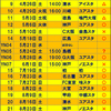 今年の試合日程発表☆最終戦はアウェイ広島戦。
