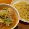 すずらん(渋谷)味噌つけそば・ひもかわ麺